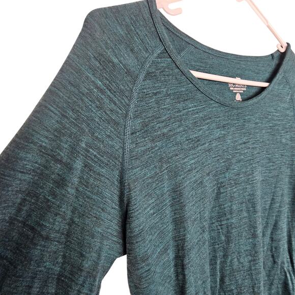 Segments Womens Merino Wool Base Layer Shirt Gorpcore Size M Outdoor Casual - Picture 5 of 7
